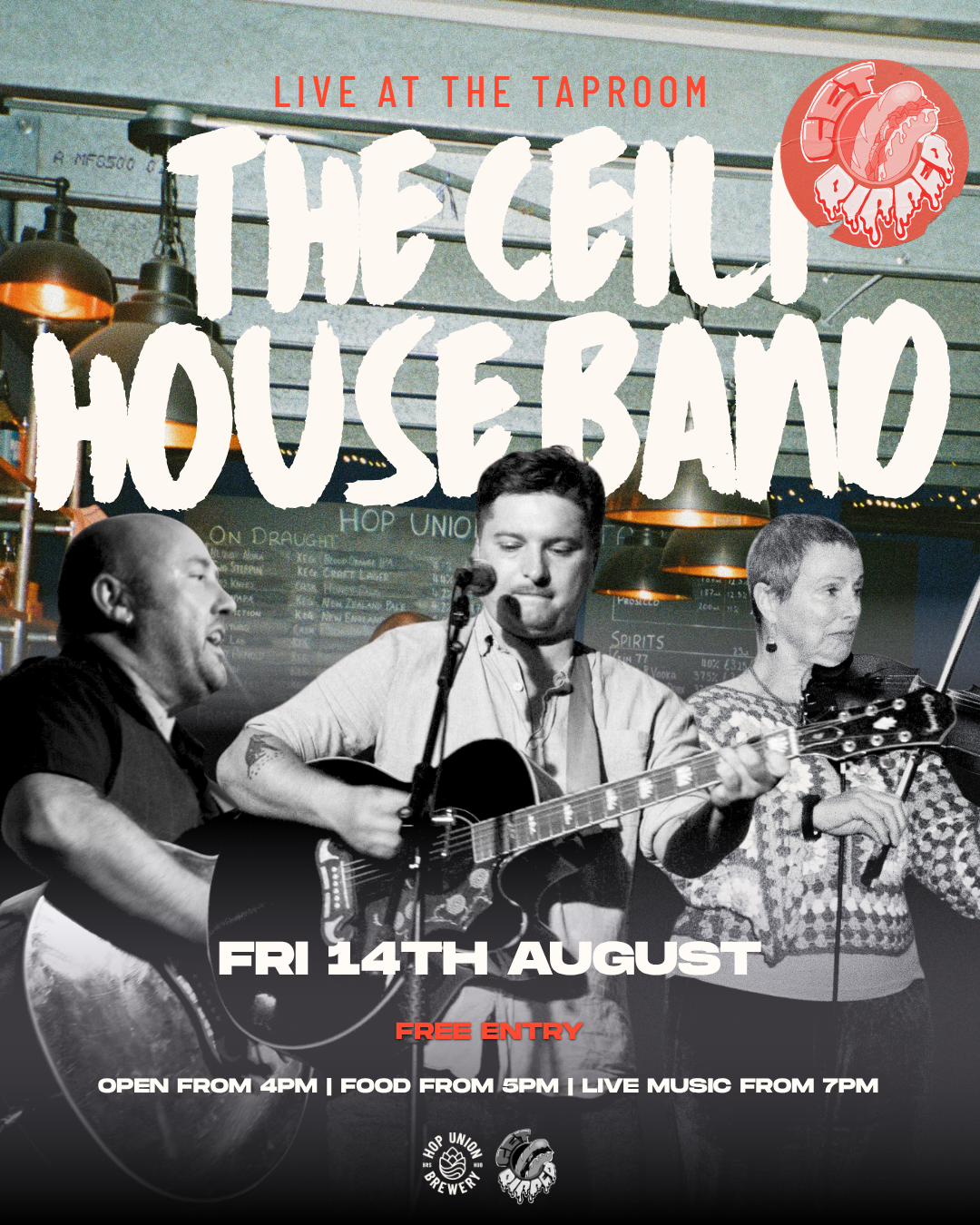 LIVE: CEILI HOUSE BAND W/ GET DIPPED SANDWICHES