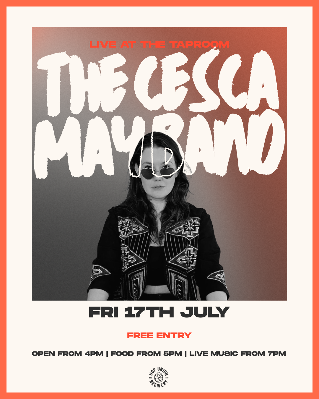 LIVE MUSIC: THE CESCA MAY BAND