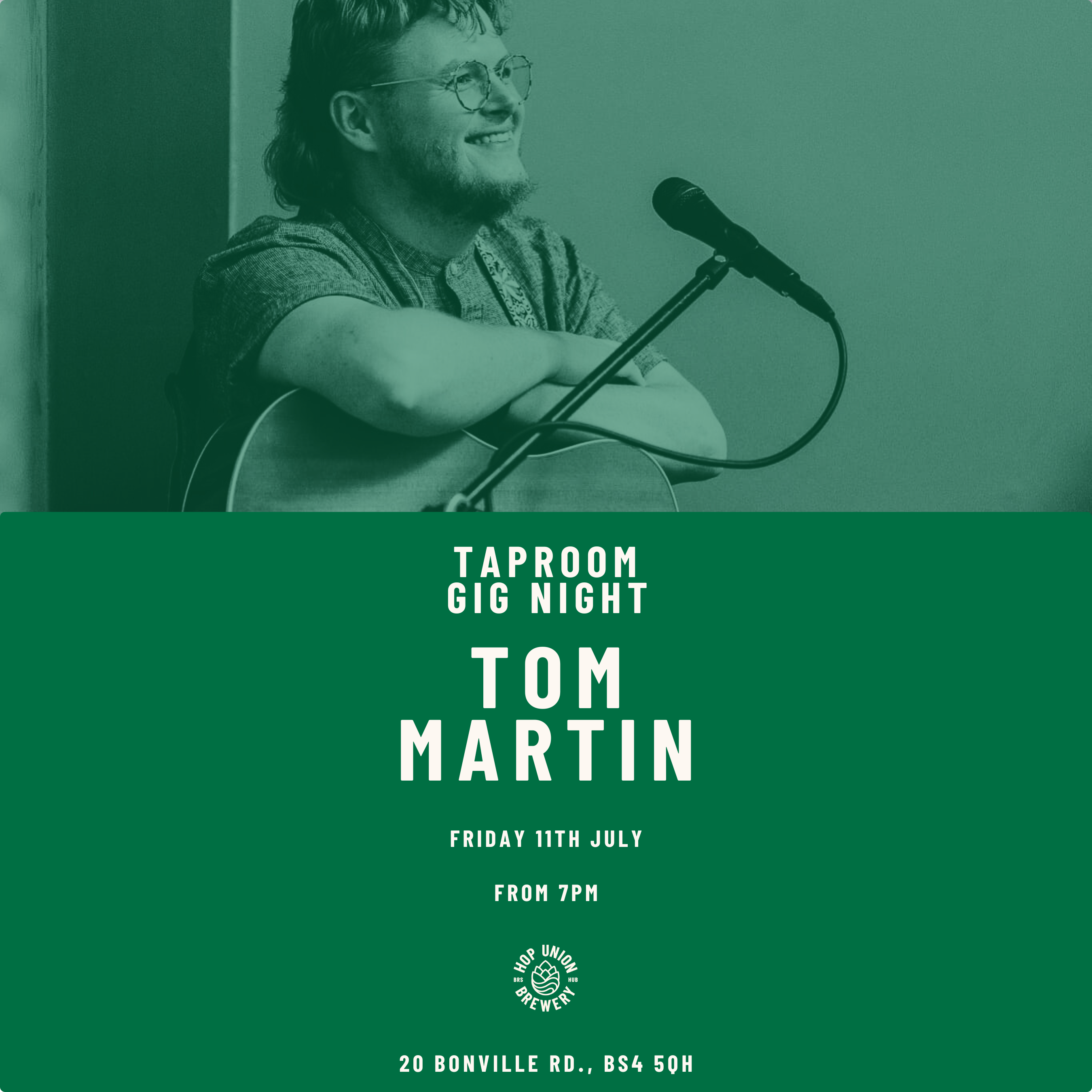 LIVE MUSIC: TOM MARTIN