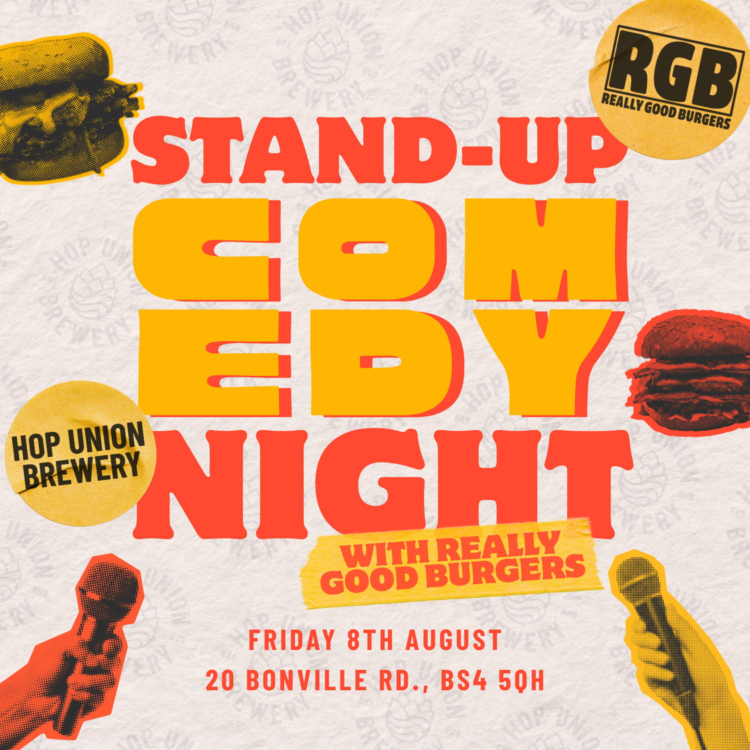 COMEDY NIGHT W/ REALLY GOOD BURGERS