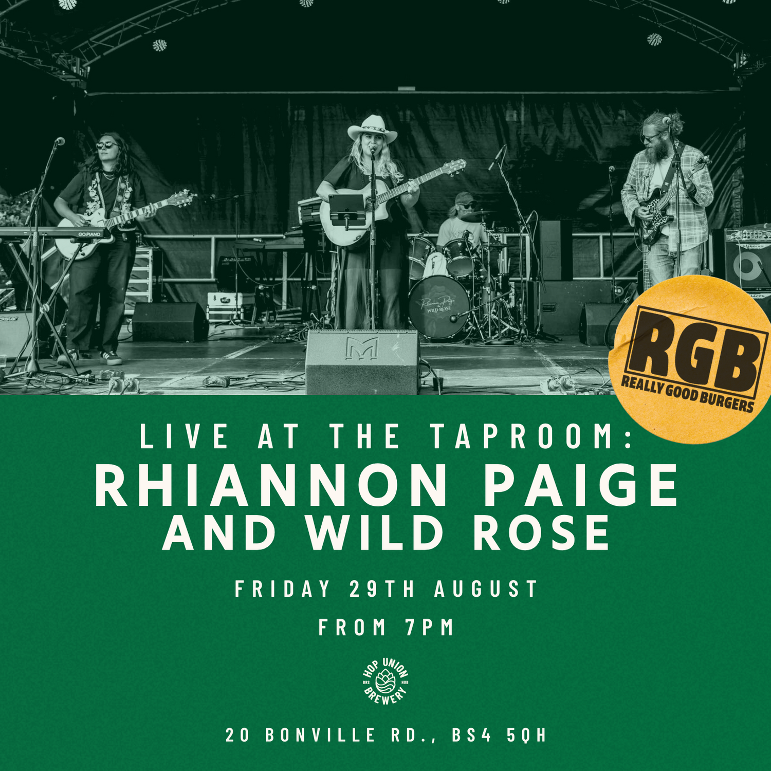 RHIANNON PAIGE & WILD ROSE W/ REALLY GOOD BURGERS